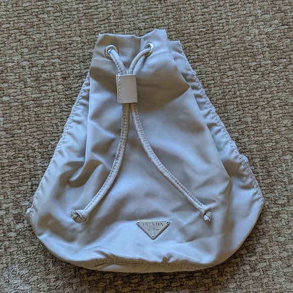 prada nylon drawstring bag